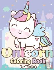 Unicorn Coloring Book For Kids 2-4