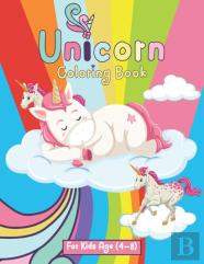 Unicorn Coloring Book For Kids Age 4-8