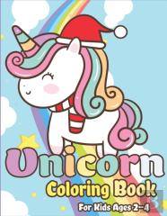 Unicorn Coloring Book For Kids Ages 2-4