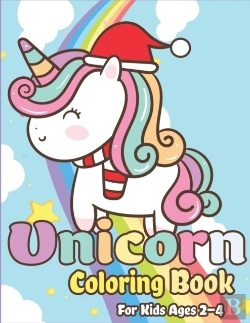 Bertrand.pt - Unicorn Coloring Book For Kids Ages 2-4