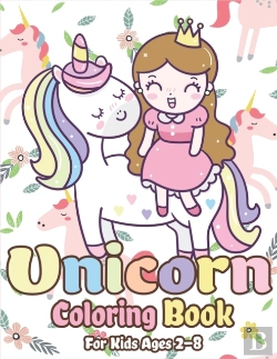 Bertrand.pt - Unicorn Coloring Book For Kids Ages 2-8