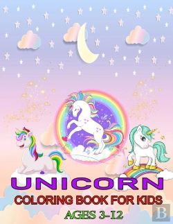Bertrand.pt - Unicorn Coloring Book For Kids Ages 3-12