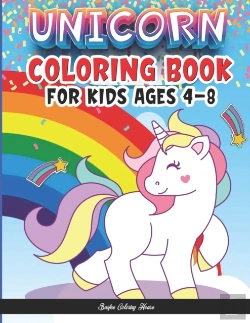 Bertrand.pt - Unicorn Coloring Book For Kids Ages 4-8