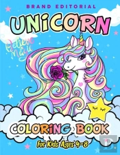 Unicorn Coloring Book For Kids Ages 4-8