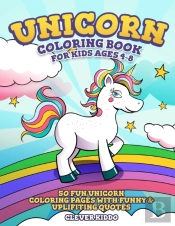 Unicorn Coloring Book For Kids Ages 4-8