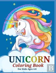 Unicorn Coloring Book For Kids Ages 4-8
