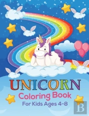 Unicorn Coloring Book For Kids Ages 4-8