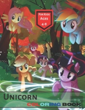 Unicorn Coloring Book For Kids Ages 4-8
