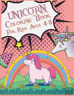 Bertrand.pt - Unicorn Coloring Book For Kids Ages 4-8