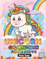 Unicorn Coloring Book For Kids Ages 4-8