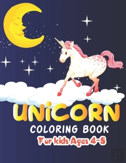 Bertrand.pt - Unicorn Coloring Book For Kids Ages 4-8