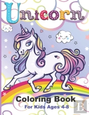 Unicorn Coloring Book For Kids Ages 4-8