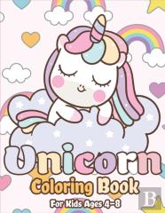 Unicorn Coloring Book For Kids Ages 4-8