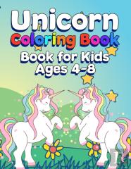 Unicorn Coloring Book For Kids Ages 4-8