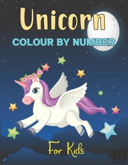 Bertrand.pt - Unicorn Colour By Number For Kids
