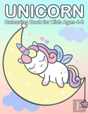 Unicorn Colouring Book For Kids Ages 4-8