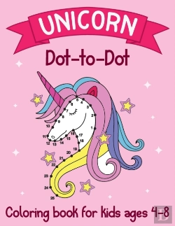 Bertrand.pt - Unicorn Dot To Dot Coloring Book For Kids Ages 4-8