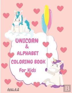 Bertrand.pt - Unicorn & Alphabet Coloring Book For Kids Ages 4-8
