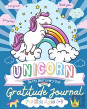 Unicorn Gratitude Journal For Kids Ages 4-8