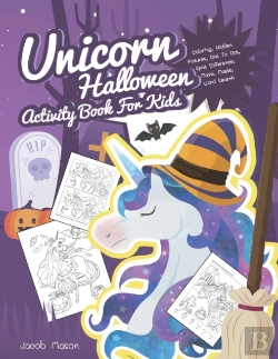 Bertrand.pt - Unicorn Halloween Activity Book For Kids