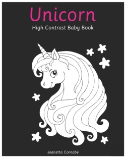 Bertrand.pt - Unicorn High Contrast Baby Book: Black A