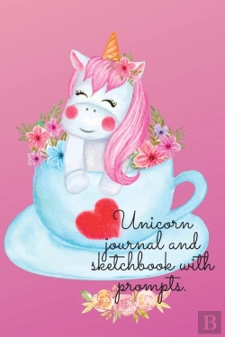 Bertrand.pt - Unicorn Journal And Sketchbook With Prompts.