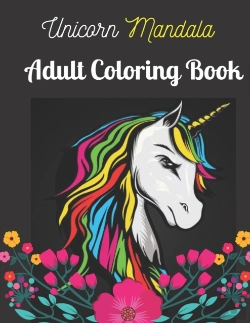 Bertrand.pt - Unicorn Mandala Adult Coloring Book