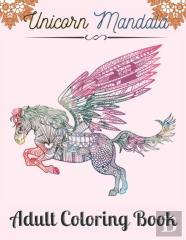 Unicorn Mandala Adult Coloring Book