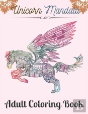 Unicorn Mandala Adult Coloring Book