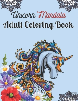 Bertrand.pt - Unicorn Mandala Adult Coloring Book