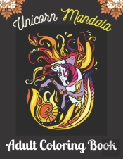 Unicorn Mandala Adult Coloring Book