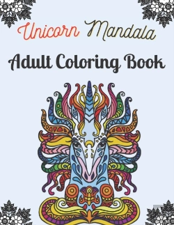 Bertrand.pt - Unicorn Mandala Adult Coloring Book