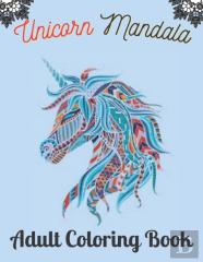 Unicorn Mandala Adult Coloring Book