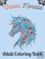 Unicorn Mandala Adult Coloring Book