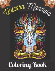 Unicorn Mandala Coloring Book