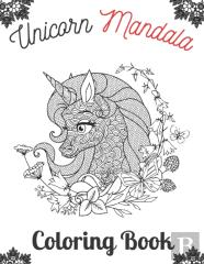 Unicorn Mandala Coloring Book