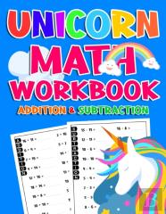 Unicorn Math Workbook ( Addition & Subtraction )