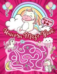 Unicorn Maze Book For Kids 3-6