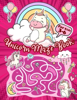 Bertrand.pt - Unicorn Maze Book For Kids 3-6