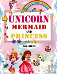 Unicorn Mermaid And Princess  For Girls
