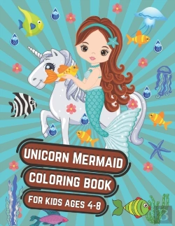 Bertrand.pt - Unicorn Mermaid Coloring Book For Kids