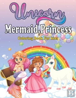 Bertrand.pt - Unicorn Mermaid, Princess Coloring Book For Kids