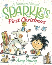 Unicorn Named Sparkles First Christmas