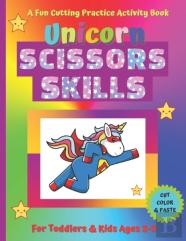 Unicorn Scissors Skills Book
