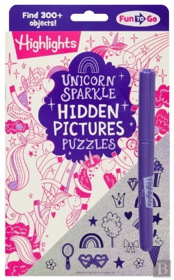 Bertrand.pt - Unicorn Sparkle Hidden Pictures Puzzles