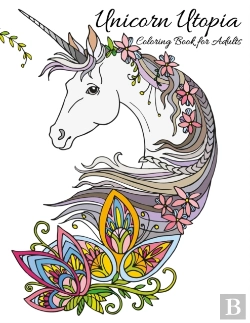 Bertrand.pt - Unicorn Utopia Coloring Book For Adults