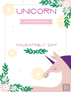 Bertrand.pt - Unicorn Valentine'S Day Kids Coloring Book