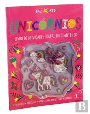 Unicórnios - Livro de Atividades com Autocolantes 3D