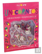 Unicórnios - Livro de Atividades com Autocolantes 3D