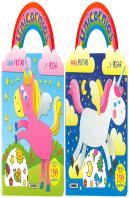 Unicornios Para Pintar Y Pegar (2 Títulos)